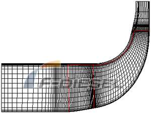 Impeller Meridian Channel Grid